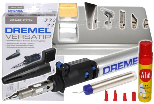 ГАЗОВЫЙ ПАЯЛЬНИК VERSATIP DREMEL TORCH +ГАЗ +ACC