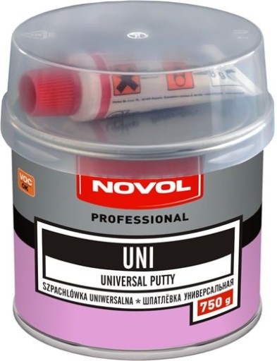 NOVOL автошпатлевка UNIVERSAL UNI 750г