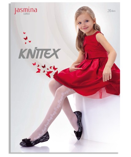 KNITTEX rajstopki JASMINA lycra 20 den # 140-146