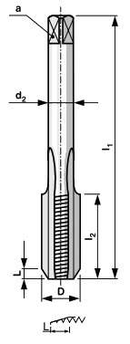 Ручной кран М4, трехсекционный CS DIN 352