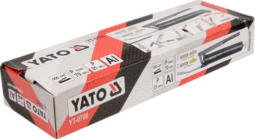 YATO YT-0700 Смазочный шприц для тавотниц картриджей 400г