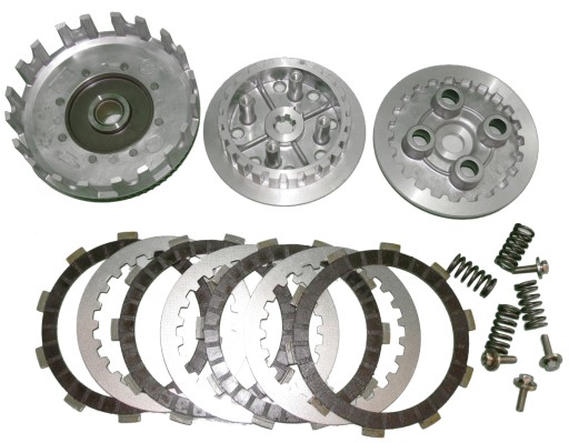 Корзина сцепления, КОМПЛЕКТ сцепления, диски Minarelli AM6
