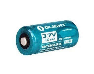 Аккумулятор Olight RCR123A 3,7 В, 650 мАч