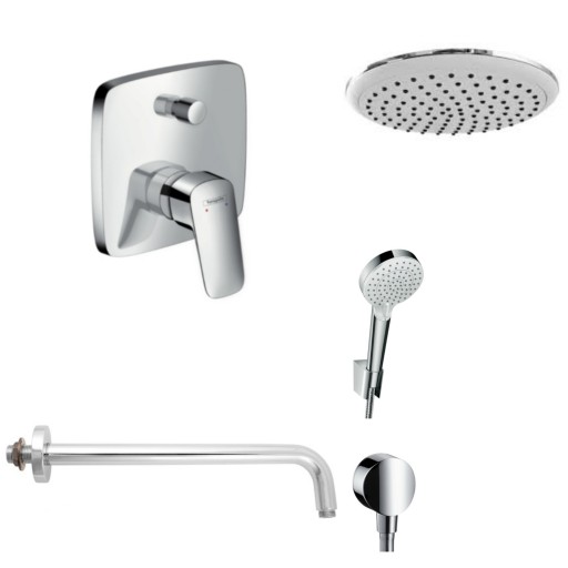 Hansgrohe Logis 71405 Crometta 100 Дождевой душ