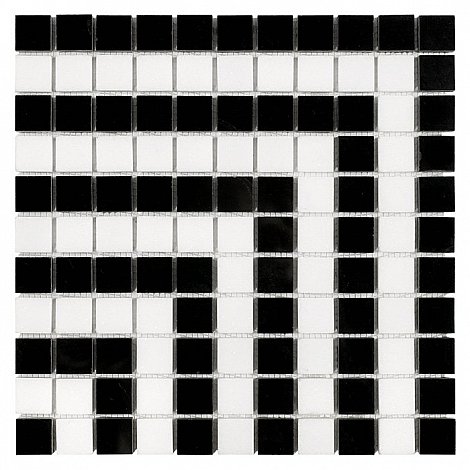 Мозаика DUNIN MOSAICS PURE B&W HYPNO 25 B