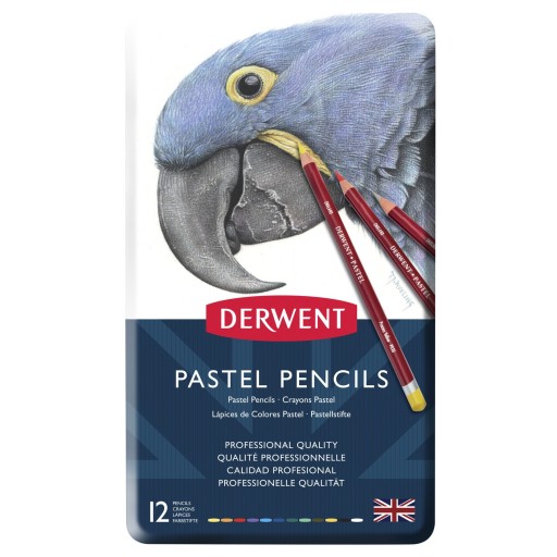 DERWENT Pastel Pencils 12. Набор пастельных мелков