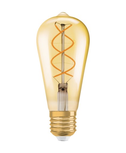 Светодиодная лампа 5W 25W Декоративная OSRAM Vintage EDISON