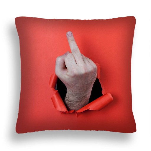 MX PILLOW 03 ПОДАРОК ​​ДЛЯ ОБРАЩЕННОГО СРЕДНЕГО ПАЛЬЦА