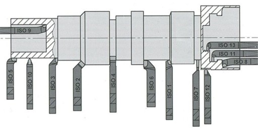 Токарно-ножевая расточная оправка NNWb ISO9R 2525 P20 25x25