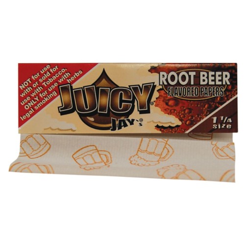 Juicy Jays 1 1/4 Root Beer Bibuła piwo do papieros