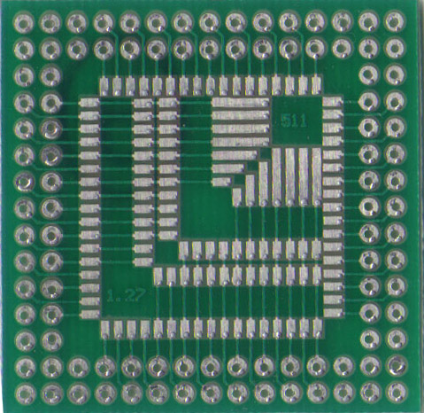 UMSMD511 Универсальная плата для PLCC 16...68p