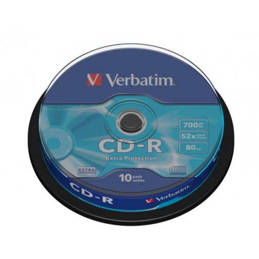 VERBATIM CD-R 52x 700MB Торт 10 штук дополнительно!