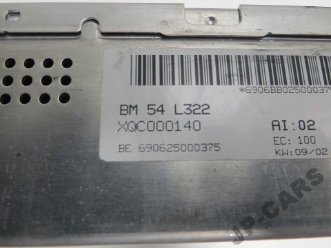 LAND ROVER BM 54 L322 HARMAN BECKER XQC500010