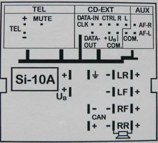 Разъем AUX 1,5 м VW RCD 210 310 510 Golf 5