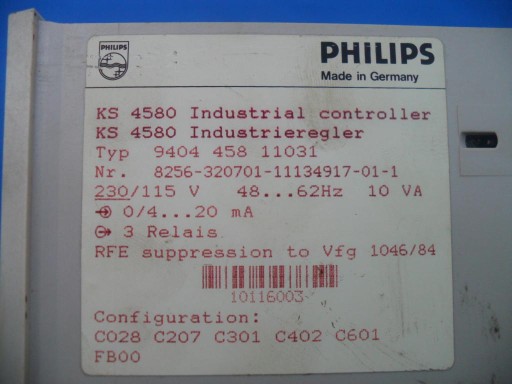 KONTROLER PRZEMYSŁOWY PHILIPS KS 4580