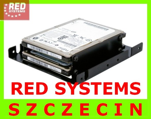 PCGIELDA Szyny Chieftec 2x 2,5' SSD /HDD Szczecin