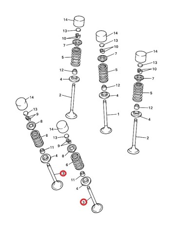 ВЫПУСКНОЙ КЛАПАН TYTAN YAMAHA YZF WRF 450 OEM