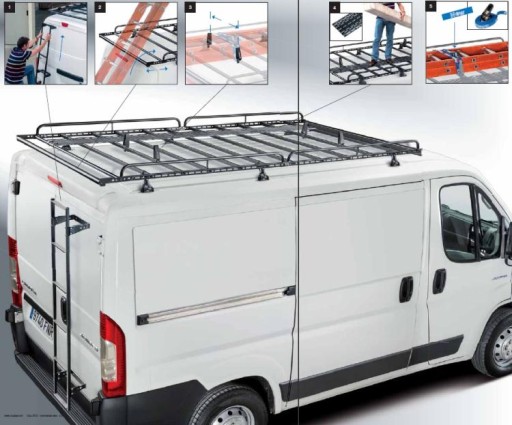 VW CRAFTER 2017+> КОРЗИНА БАГАЖНИКА ПЛАТФОРМА L4H4