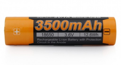 Аккумулятор Fenix ​​USB ARB-L18U (18650 3500 мАч 3,6В)