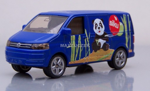 Siku 1338 VW Transporter Panda Niebieski