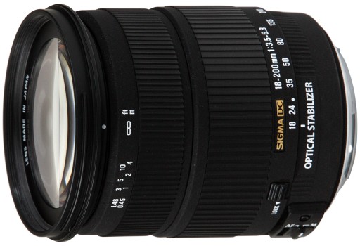 для объектива Sigma 18-200 OS 18-200 мм