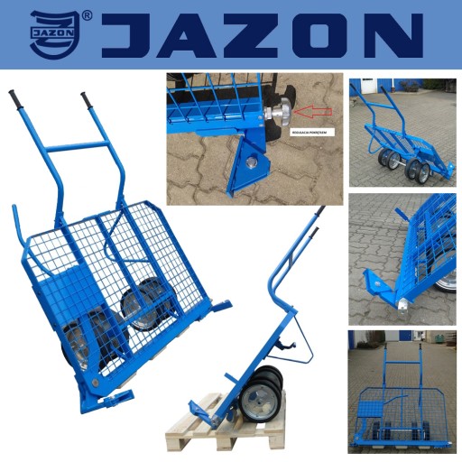 Новая тротуарная тележка JAZON KRAB 1200 ASPOL