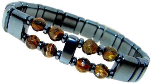 Мужской браслет TIGER EYE natural WARRIOR