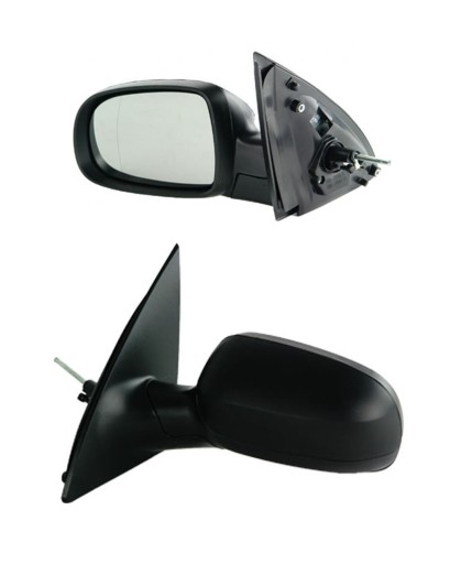 LUSTERKO OPEL CORSA C 2000-2010 MANUAL CZARNE L/P