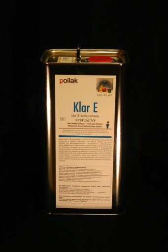 Pollak FAST DURABLE 2K Прозрачный лак KlarE 3 л