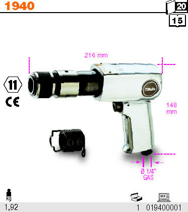 Пневматический молоток БЕТА 1940 г.