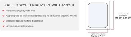 НАПОЛНИТЕЛЬ для посылок подушек безопасности 440 шт.