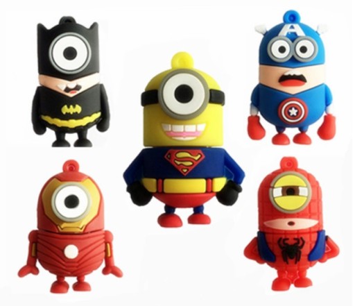 USB Pendrive 128 ГБ Minionki Batman Fairy Tale Hero