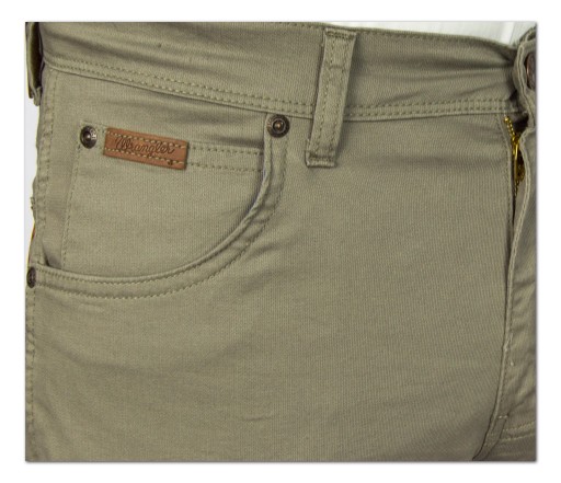 Wrangler Texas Light Olive spodnie Classic W30 L32