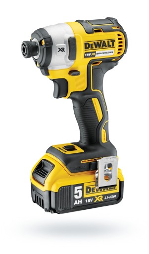 УДАРНАЯ шуруповертка 18В 2х5Ач DeWALT DCF887P2 + БИТЫ