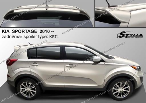 Спойлер спойлер на Kia Sportage SUV MK3 07/2010--