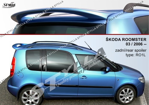 Спойлер спойлер для Skoda Roomster MPV 06/2006--