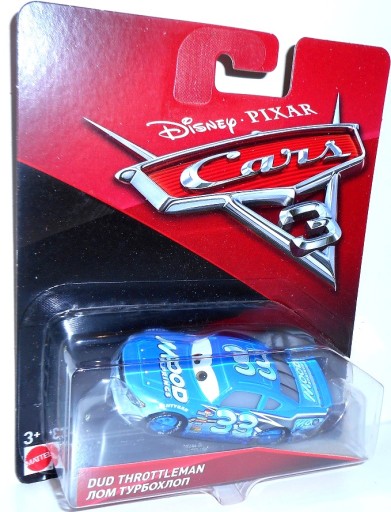 DUD THROTTLEMAN Mood Springs #33 Racer Cars 3 Cars