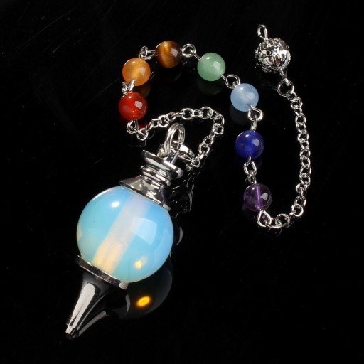 Pendulum Opal Опаловый каменный шар 15г Маятник