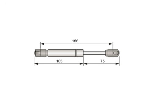 ПРИВОД ПОДЪЕМНИКА КАПОТА MINI SHORT 60N