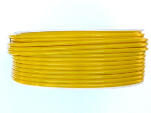 PRZEWÓD WĄŻ POLIURETAN PUR PU 10/6.5mm 10x6.5 100m żółty