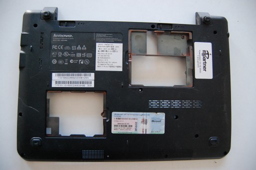 Нижняя часть корпуса Lenovo Ideapad S12
