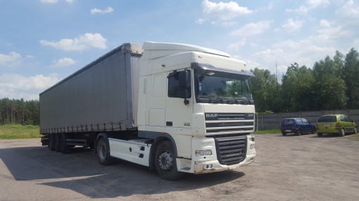 DAF XF 105, межосевые кузова, спойлеры, обтекатели