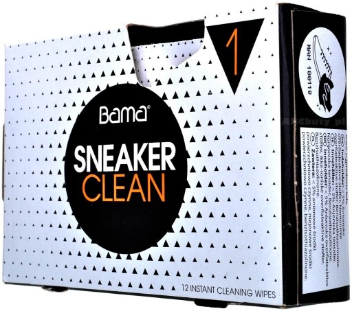 G12-37 BAMA SNEAKER CLEAN H53 САЛФЕТКИ ДЛЯ ОБУВИ