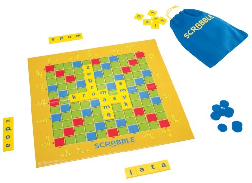 ИГРА ДЛЯ ДЕТЕЙ MATTEL SCRABBL JUNIOR, ПОЛЬСКАЯ ВЕРСИЯ Y9735