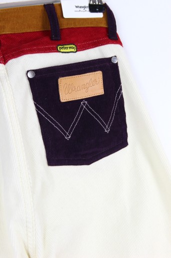 WRANGLER x PETER MAX JEANSY PROSTE SZTRUKS W29 L30