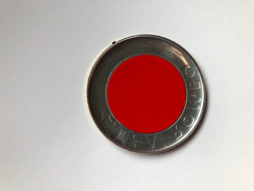 Logo znaczek Alfa Romeo 159 Mito 147 GT CZARNE