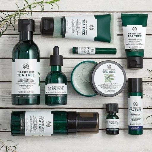 THE BODY SHOP Мыло для лица и тела «Чайное дерево» Очищающее мыло от прыщей