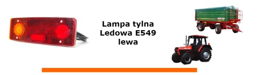 Светодиодный задний фонарь для трактора и прицепа Led 12 В 24 В