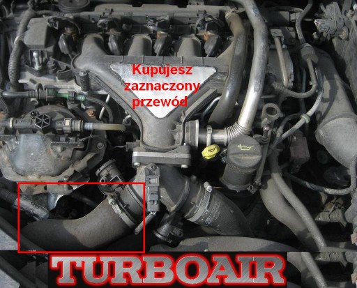 RURA WAZ TURBO INTERCOOLERA FORD C-MAX 2,0 1337785