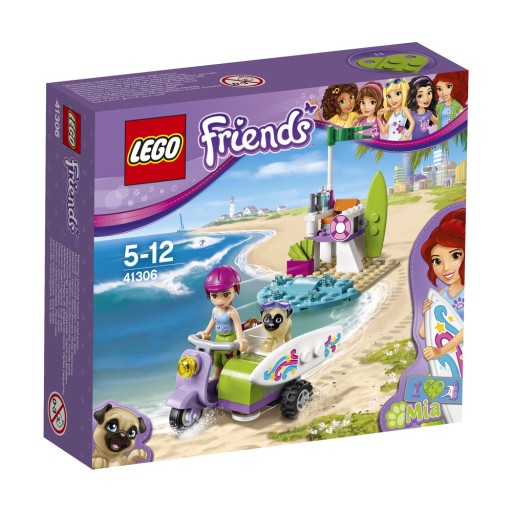 ПЛЯЖНЫЙ СКУТЕР LEGO FRIENDS MII 41306